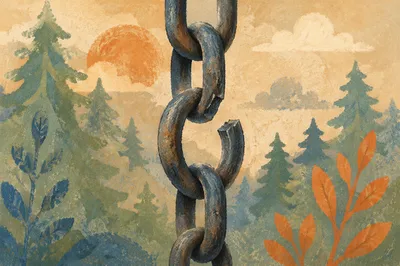 Broken Chain of Freedom in Evergreen Light