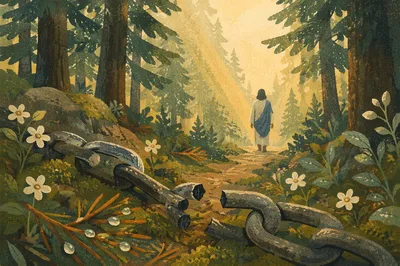 Broken Chains on Evergreen Forest Path