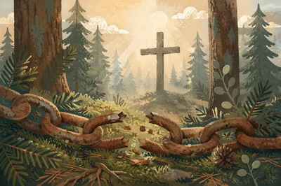 Broken Chains of Freedom in Evergreen Forest