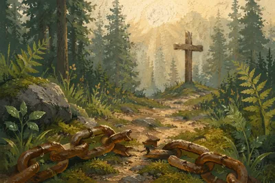 Broken Chains on Evergreen Forest Path