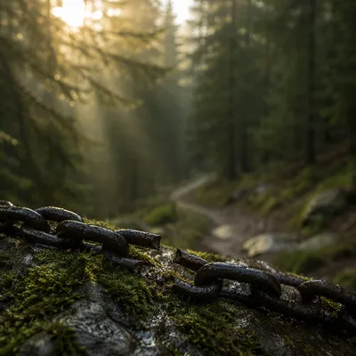 Broken Chains on Evergreen Forest Path