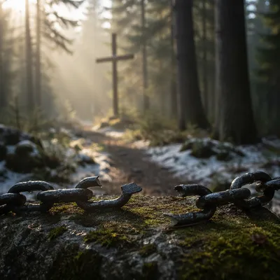 Broken Chains of Freedom in Evergreen Forest