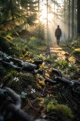 Broken Chains on Evergreen Forest Path