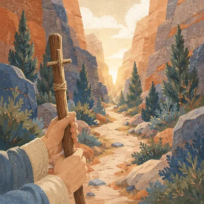 Evergreen Canyon Path of Steadfast Hope