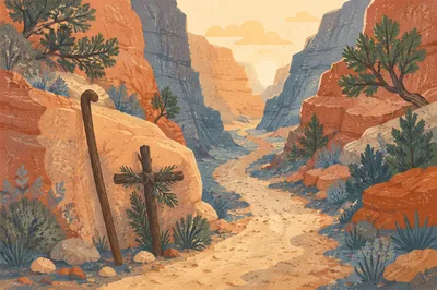 Evergreen Canyon Path of Faith