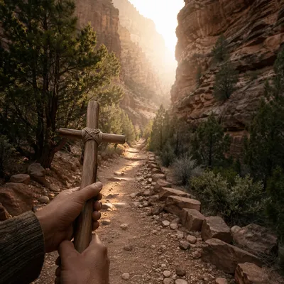 Evergreen Canyon Path of Steadfast Hope