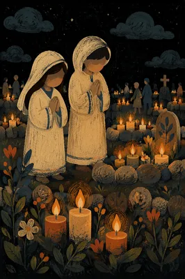 Candlelit Prayer in Memorial Garden