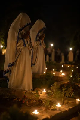 Candlelit Prayer in Memorial Garden