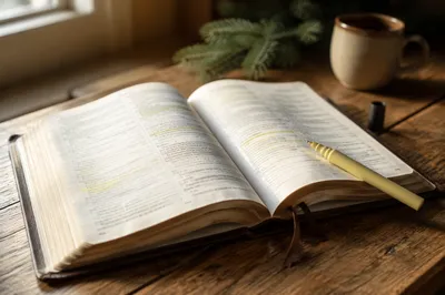 Highlighted Bible Passages for Quiet Devotion