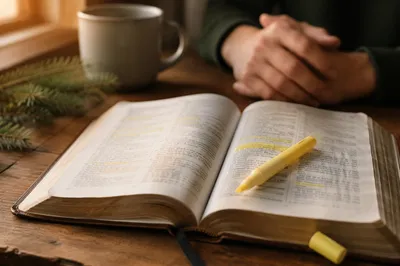 Highlighted Bible Passages for Morning Study