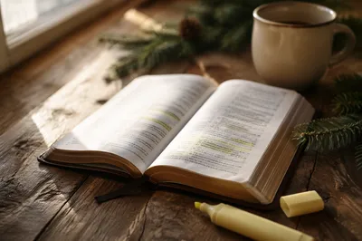 Highlighted Bible Passages for Quiet Devotion