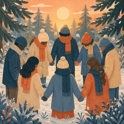 Intercessory Prayer Circle in Evergreen Dawn