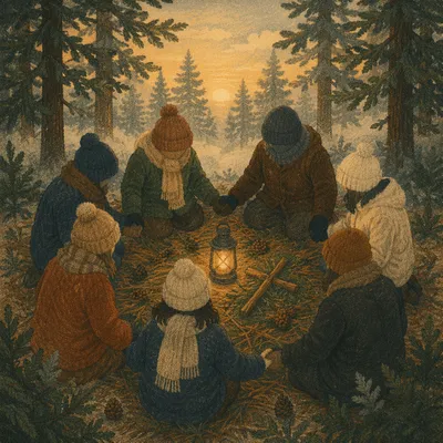 Intercessory Prayer Circle in Evergreen Dawn