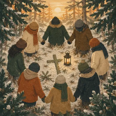 Intercessory Prayer Circle in Evergreen Dawn