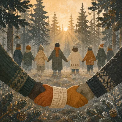 Intercessory Prayer Circle in Evergreen Dawn