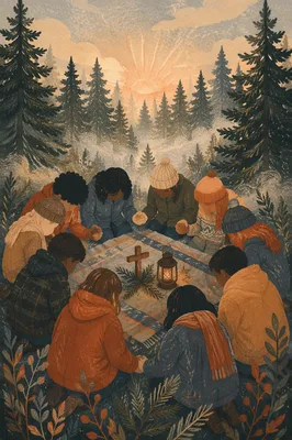 Intercessory Prayer Circle in Evergreen Dawn