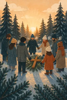 Intercessory Prayer Circle in Evergreen Dawn