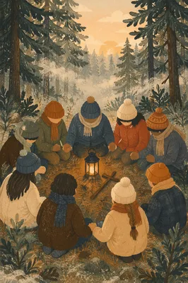 Intercessory Prayer Circle in Evergreen Dawn