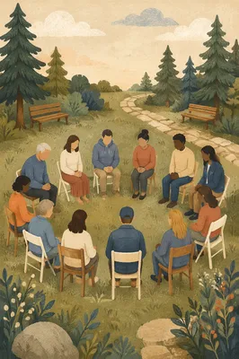 Outdoor Intercessory Prayer Circle in Evergreen Park