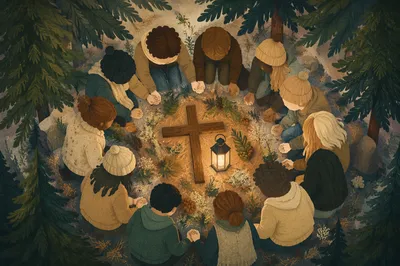 Intercessory Prayer Circle in Evergreen Grove