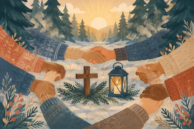 Intercessory Prayer Circle in Evergreen Dawn