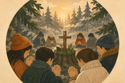 Intercessory Prayer Circle in Evergreen Dawn