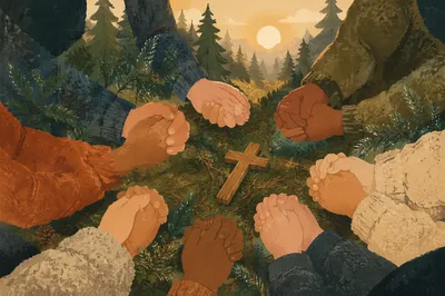 Intercessory Prayer Circle in Evergreen Grove