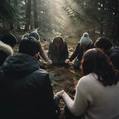 Intercessory Prayer Circle in Evergreen Grove