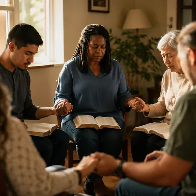 Sunrise Intercessory Prayer Circle in Community Room