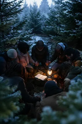 Intercessory Prayer Circle in Evergreen Dawn