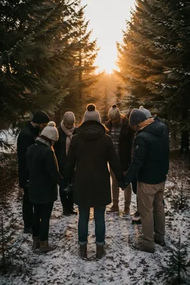 Intercessory Prayer Circle in Evergreen Dawn