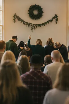 Intercessory Prayer Circle in Evergreen Chapel