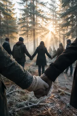 Intercessory Prayer Circle in Evergreen Dawn