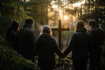 Intercessory Prayer Circle in Evergreen Dawn