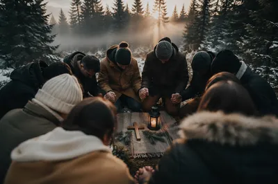 Intercessory Prayer Circle in Evergreen Grove