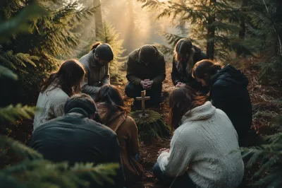 Intercessory Prayer Circle in Evergreen Grove