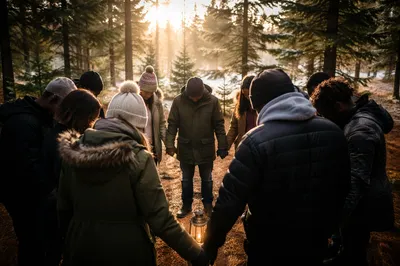 Intercessory Prayer Circle in Evergreen Grove