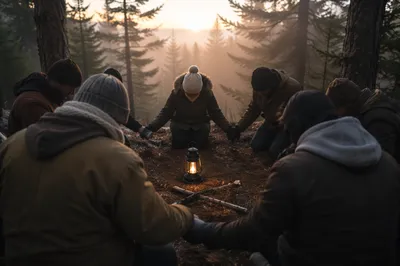 Intercessory Prayer Circle in Evergreen Dawn