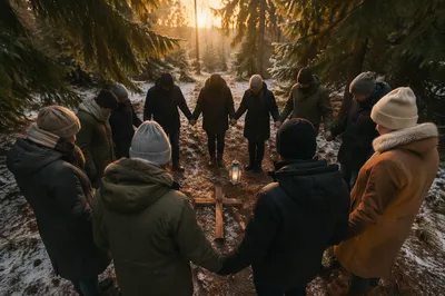 Intercessory Prayer Circle in Evergreen Dawn