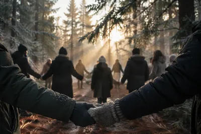 Intercessory Prayer Circle in Evergreen Dawn