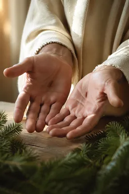 Resurrection Hands with Evergreen Hope