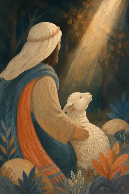 Gentle Shepherd Light at Evergreen Dusk