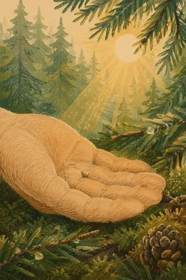 Mustard Seed Resting in Gentle Palm