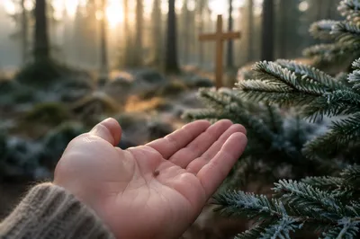Mustard Seed in Palm by Evergreen Cross
