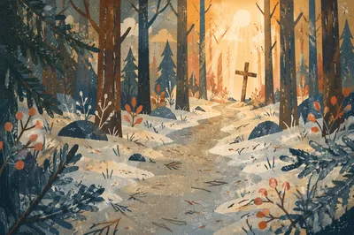 Narrow Evergreen Path Toward Golden Cross
