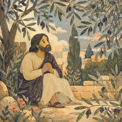 Evergreen Olive Branches Symbol of Peace
