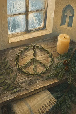 Olive Branch Peace Symbol in Chapel