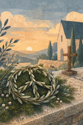 Olive Branch Peace Symbol at Winter Chapel