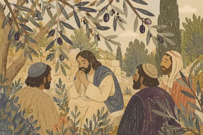Evergreen Olive Branches Symbol of Peace