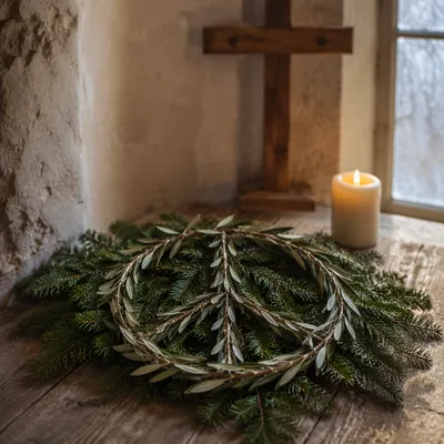 Olive Branch Peace Symbol in Chapel